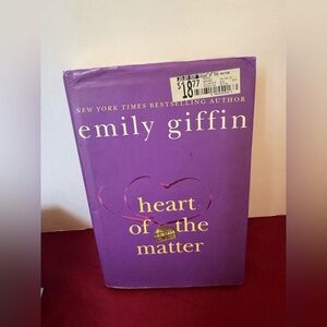 Emily Griffin’s Heart of the Matter HC Novel With Dust Jacket with Minimal Wear
